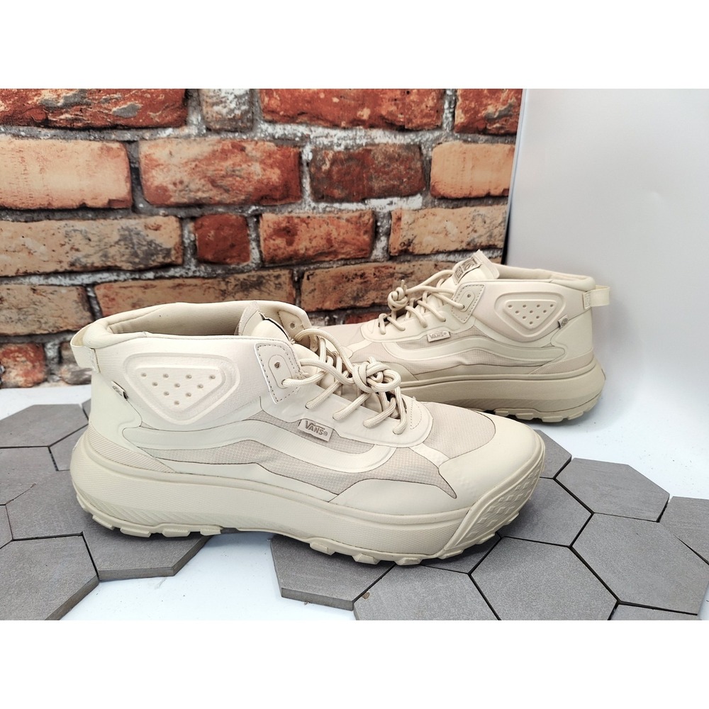 Vans MTE Crosspath Mid Cream All-Trac Sustainable Bio-Based Foam Men Sz 12